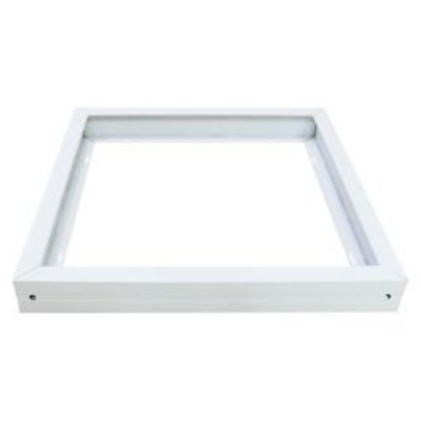 HLW LED LED Panel 60x60 with white aluminum surface-mounted frame - ideal LED accessories
