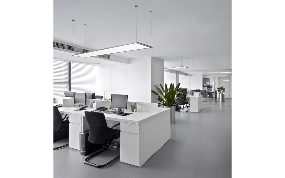 HLW LED LED Panel Mounting Set 1 Meter - 4 Steel Wires | Durable LED Accessories for Flexible Installation