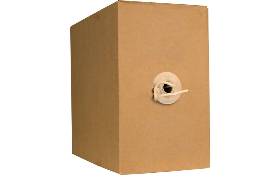 HLW LED Netwerkkabel Cat6 UTP 305m met Stugge Kern - Perfect voor LED toebehoren & Licht snoer