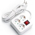 Power Strip with Switch - 3680W Extension Cord with 3 Outlets for LED Accessories Power Strip with Switch - 3680W Extension Cord with 3 Outlets for LED Accessories