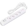 Stekkerdoos met USB-A en USB-C - Verlengsnoer 1.5m - LED Toebehoren
