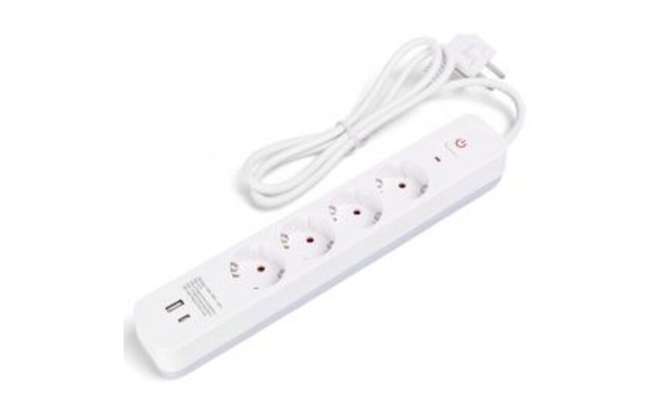HLW LED Power strip with USB-A and USB-C - Extension cord 1.5m - LED Accessories HLW LED Power strip with USB-A and USB-C - Extension cord 1.5m - LED Accessories