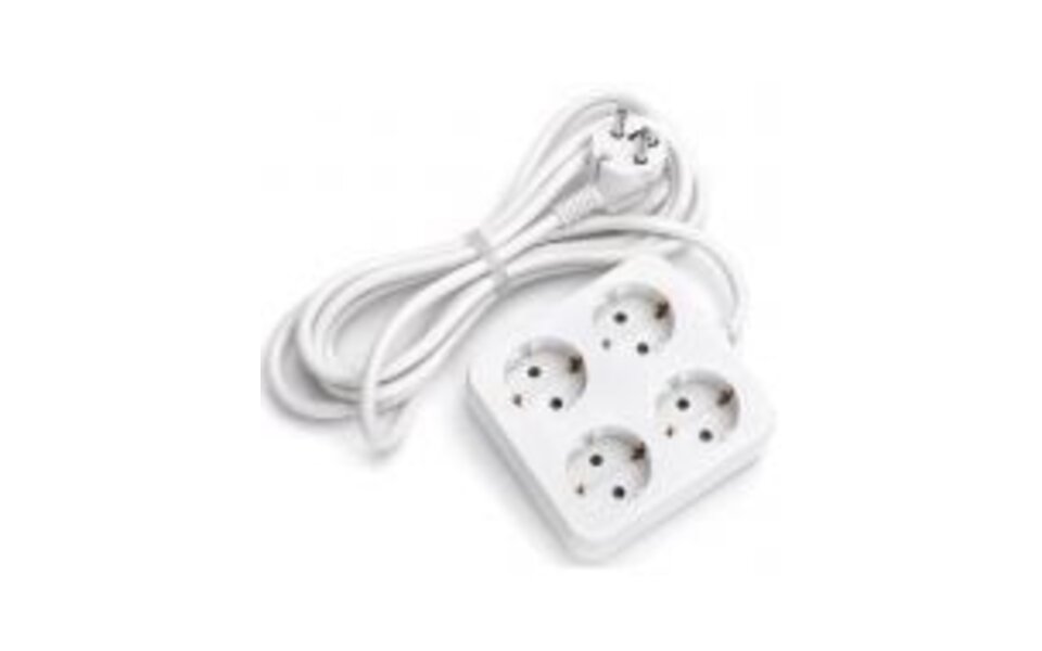 HLW LED Outdoor IP44 power strip with 2 sockets and earth connection - Ideal LED accessories