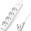 Power Strip with Switch - 3680W LED Accessories, 4 Outlets & 1.5m Extension Cord