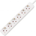 Aigi Wayne Power Strip 3680W - 6 Outlets - 1.5m Extension Cord White Aigi Wayne Power Strip 3680W - 6 Outlets - 1.5m Extension Cord White