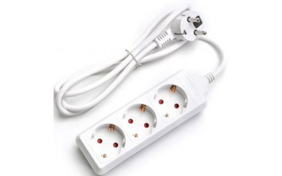 HLW LED Aigi Wayne Stekkerdoos 3680W - 3 Stopcontacten, 1.5m Verlengsnoer & LED Toebehoren