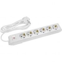 Power Strip with Switch - Extension Cord 3m - 6 Outlets