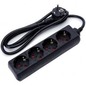 Power Strip Extension Cord 3680W - 4 Outlets - LED Accessories