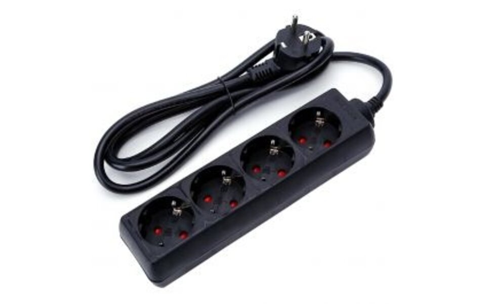 HLW LED Power Strip & Extension Cord 3680W - 4 Outlets LED Accessories Light Cord