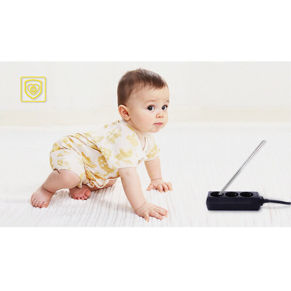 HLW LED Power Strip & Extension Cord 3680W - 4 Outlets LED Accessories Light Cord