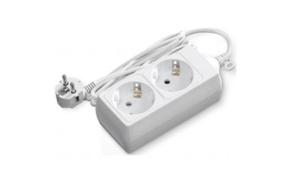 HLW LED Aigi Synci Power Strip Extension Cord 5m - 2 Outlets - 3680W LED Accessories