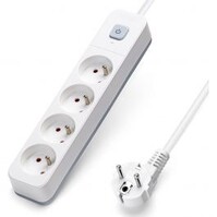 Stekkerdoos met Schakelaar 2300W - 4 Stopcontacten, 3m Verlengsnoer