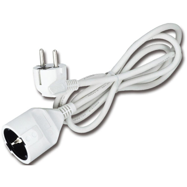 HLW LED Aigi Gamon Extension Cord 5m White - 3680W LED Accessories & Light Cord
