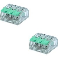 Slim Set of 2 3-pin LED Accessories Green