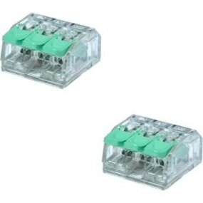 Slim Set of 2 3-pin LED Accessories Green