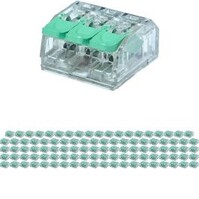Lasklem 3 Polig Groen - Set van 100 stuks | LED Toebehoren