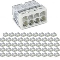 WAGO 8-pole 0.5-2.5mm² white crimp terminal - LED accessories - 50 pieces
