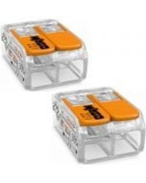 WAGO WAGO 5-polige Gele Lasklem 0.5-2.5mm² - 50 Stuks | LED Toebehoren