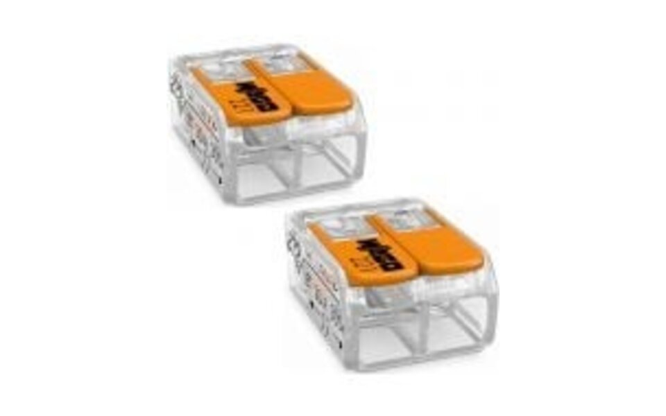 HLW LED Lasklem Slim Set 2 Stuks - 5 Polig met Groene Klemmetjes voor LED Toebehoren HLW LED Lasklem Slim Set 2 Stuks - 5 Polig met Groene Klemmetjes voor LED Toebehoren