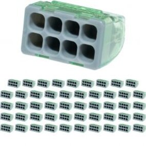8-pin terminal block Vintex 0.2-2.5 mm² - LED accessories 50 pieces