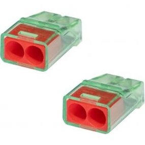 Vintex Lasklem 2-polig Rood 0.2-2.5 mm² – 2 Stuks