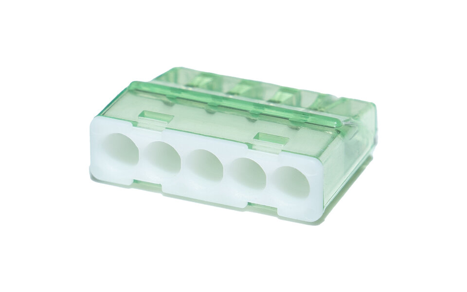 HLW LED Vintex 5-polige Lasklem Wit 0.2-2.5 mm² - LED Toebehoren, 500 Stuks