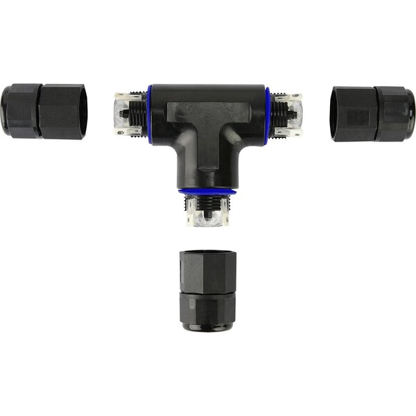 HLW LED Waterdichte IP68 T Connector Kabelverbinder voor Licht Snoer en LED Toebehoren