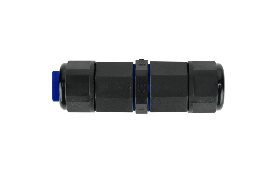 HLW LED Waterproof LED Connector - 3-Wire Cable Connector for Light Cord IP68