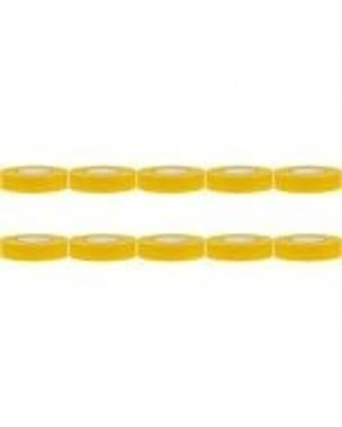 HLW LED Yurga Isolatietape Wit 20mmx18m – Duurzaam & perfect voor LED toebehoren