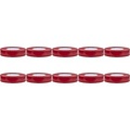 Yurga Insulation Tape 10 Pack Red 20mmx18m - Durable LED Accessories