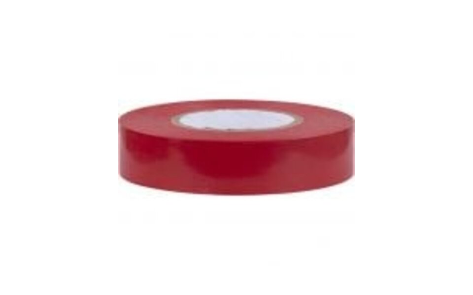 HLW LED Yurga Insulation Tape 10 Pack Red 20mmx18m - Durable LED Accessories