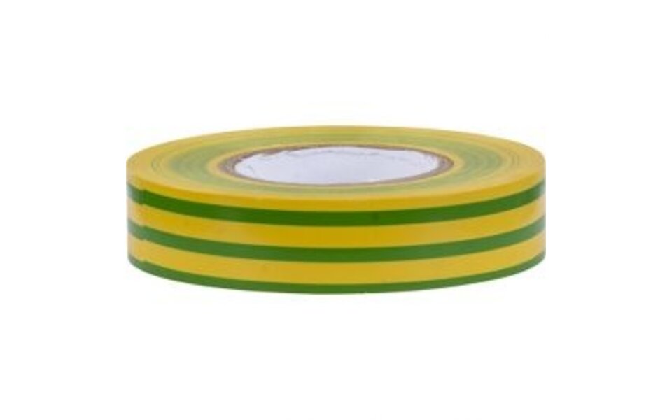 HLW LED Yurga Insulation Tape Green/Yellow 20mmx18m - Durable LED Accessories