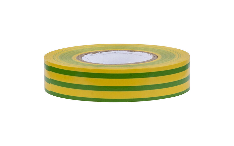 HLW LED Yurga Insulation Tape Green/Yellow 20mmx18m - Durable LED Accessories