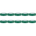 Insulation Tape 10 Pack Green 20mmx18m – Durable and Versatile LED Accessories