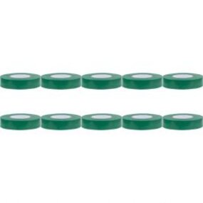 Isolatietape 10 Pack Groen 20mmx18m - Perfect LED Toebehoren