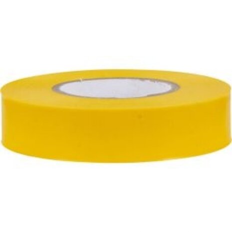 Yurga Yellow Insulation Tape 20mmx18m – Durable LED accessories and marking