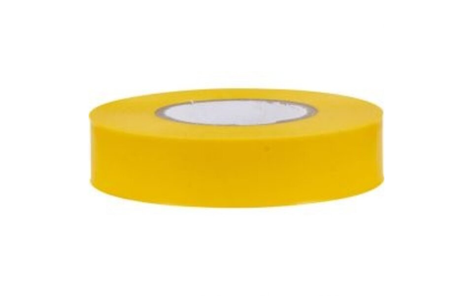 HLW LED Yurga Gele Isolatietape 20mmx18m – Duurzaam LED toebehoren en markering