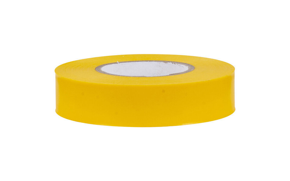 HLW LED Yurga Yellow Insulation Tape 20mmx18m – Durable LED accessories and marking