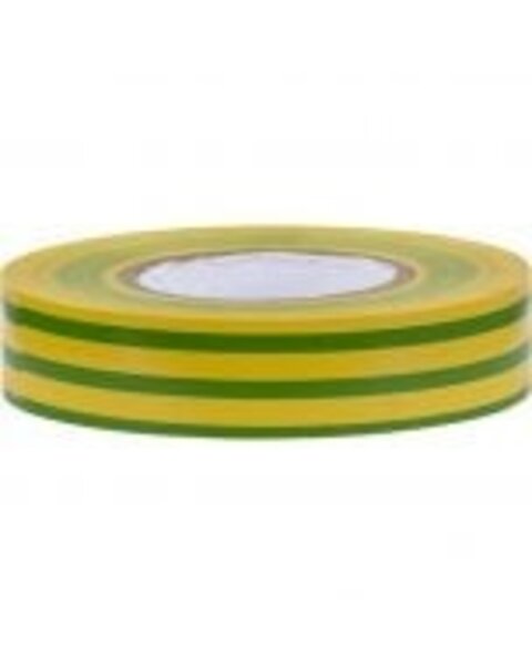 HLW LED Yurga Isolatietape 10 Pack Groen/Geel 20mmx20m - Perfect voor LED Toebehoren