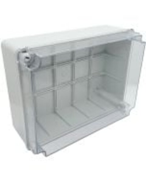 Velvalux Velvalux Panoboxpro Cable Box - IP55, IK10, Square 75x75x40mm, Perfect for Light Cord and LED Accessories