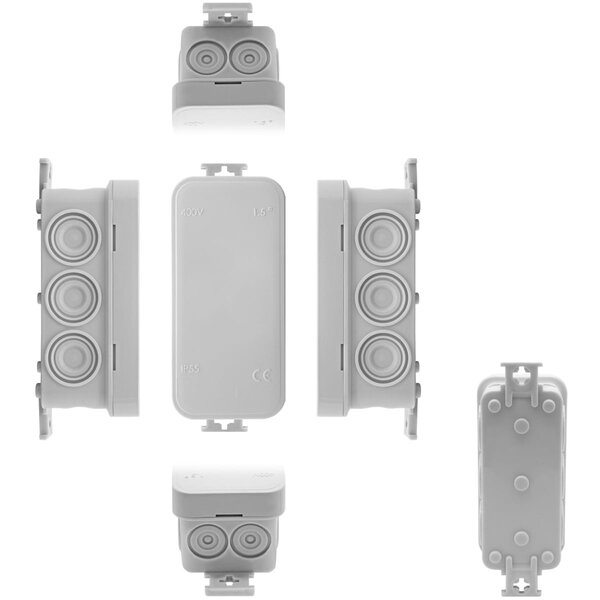 Velvalux Velvalux Panoboxpro Kabeldoos IP55 IK10 - Perfect voor LED toebehoren en licht snoer