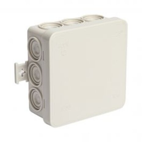 Velvalux Panoboxpro IP55 IK10 85x85x40mm cable box - Perfect for light cords and LED accessories