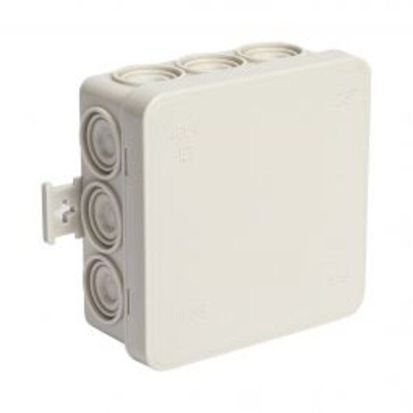 Velvalux Velvalux Panoboxpro IP55 IK10 85x85x40mm cable box - Perfect for light cords and LED accessories