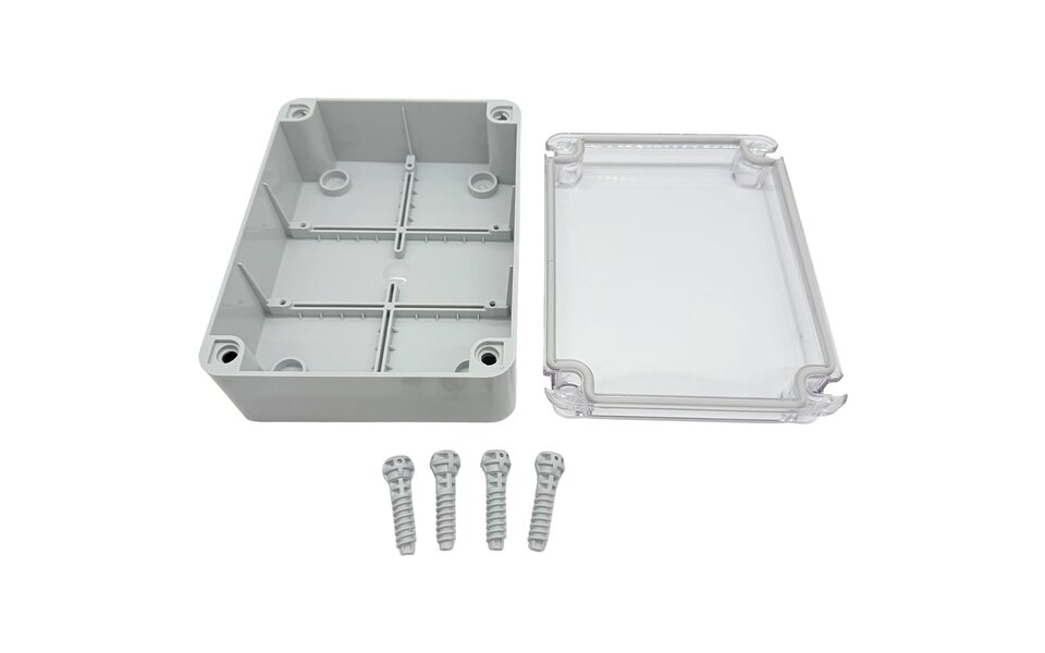 Velvalux Velvalux Panoboxpro Cable Box - Waterproof IP65 Distribution Box for Light Cord and LED Accessories