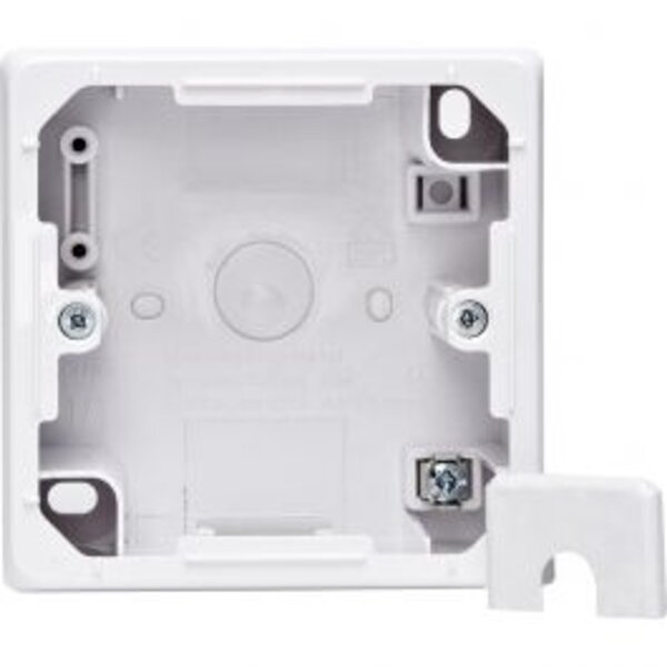 KOPP KOPP Surface-Mounted Box for Flush-Mounted Switchgear - LED Accessories - Arctic Gloss White