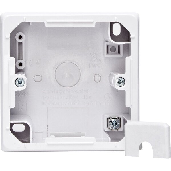 KOPP KOPP Surface-Mounted Box for Flush-Mounted Switchgear - LED Accessories - Arctic Gloss White