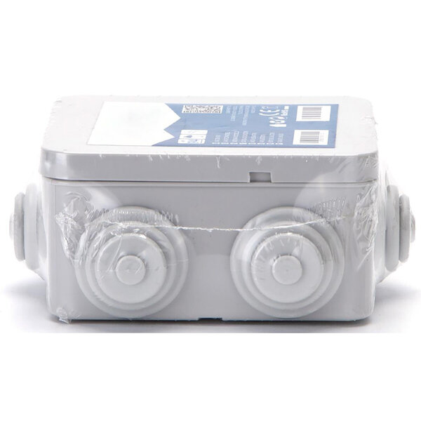 HLW LED Aigi Lassy Square Junction Box 80x80x40mm - IP44, ideal for LED accessories and light cord