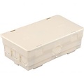 ABB Junction Box White 125x70x45mm - Cable Box with Lid for Light Cord and LED Accessories ABB Junction Box White 125x70x45mm - Cable Box with Lid for Light Cord and LED Accessories