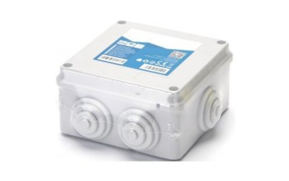 HLW LED Aigi Lassy Square IP44 Junction Box - Perfect for LED accessories and light cords