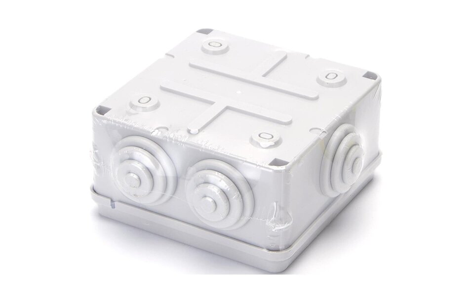 HLW LED Aigi Lassy Square IP44 Junction Box - Perfect for LED accessories and light cords